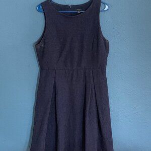 Sleeveless Dark Blue Lace Dress from Ann Taylor. Size 12P